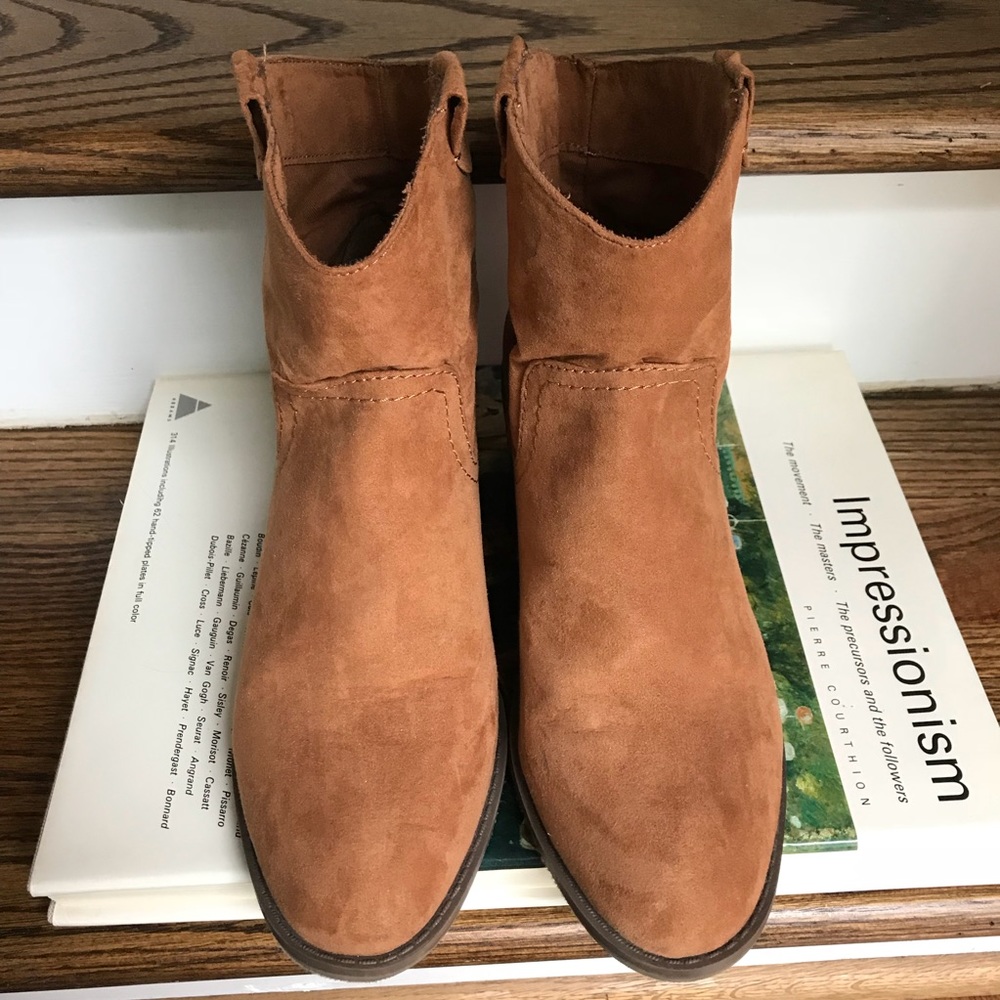 Merona Tan Booties